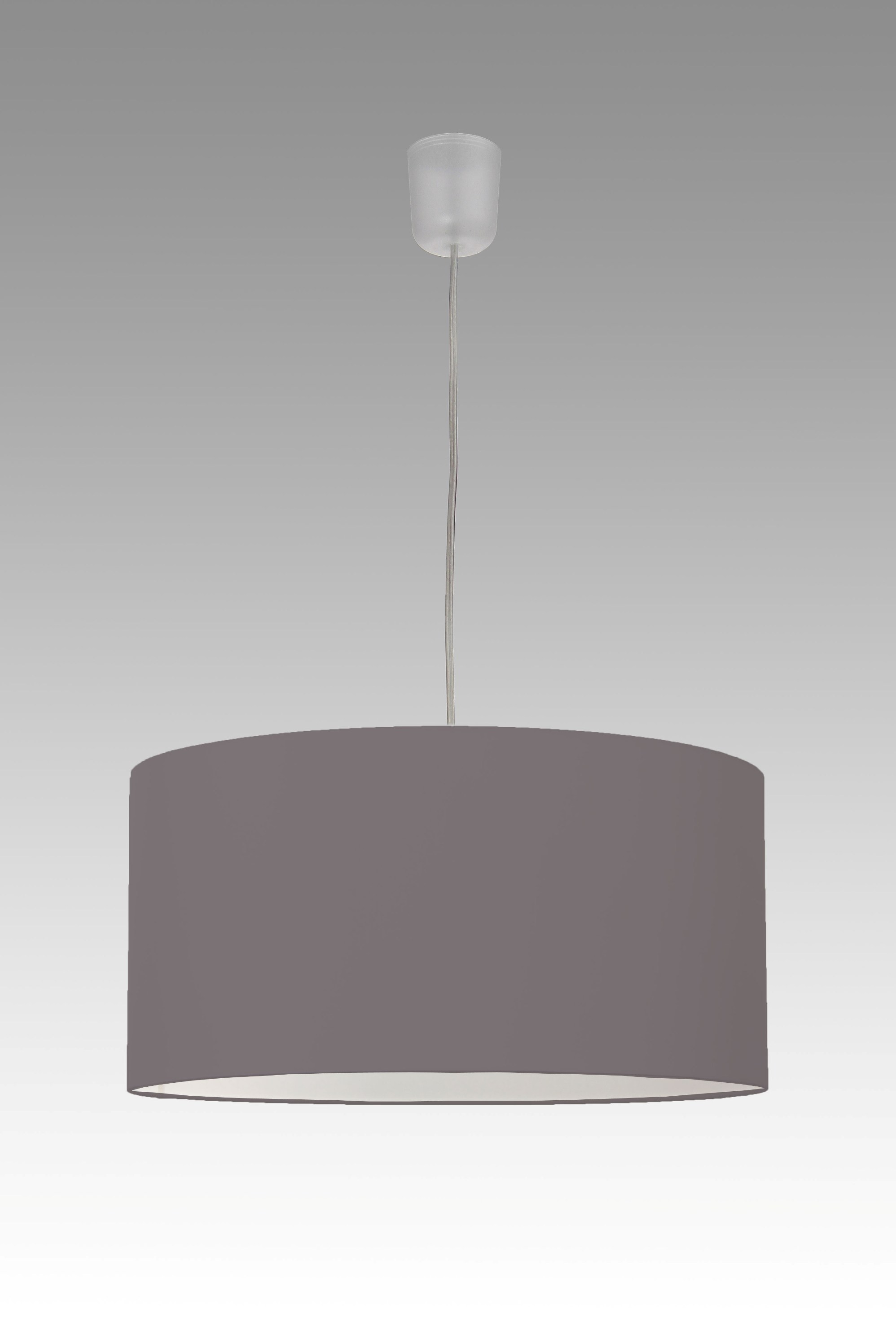 Pendelleuchte grau - Leuchtenmanufaktur Brodauf pendelleuchte stoff grau